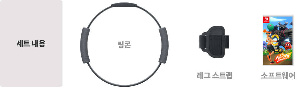 Nintendo Switch Ring Fit Adventure 세트
